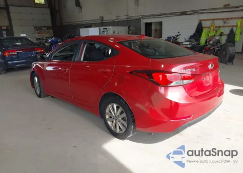 2015 Hyundai Elantra Se from USA, damaged, VIN KMHDH4AE0FU225107